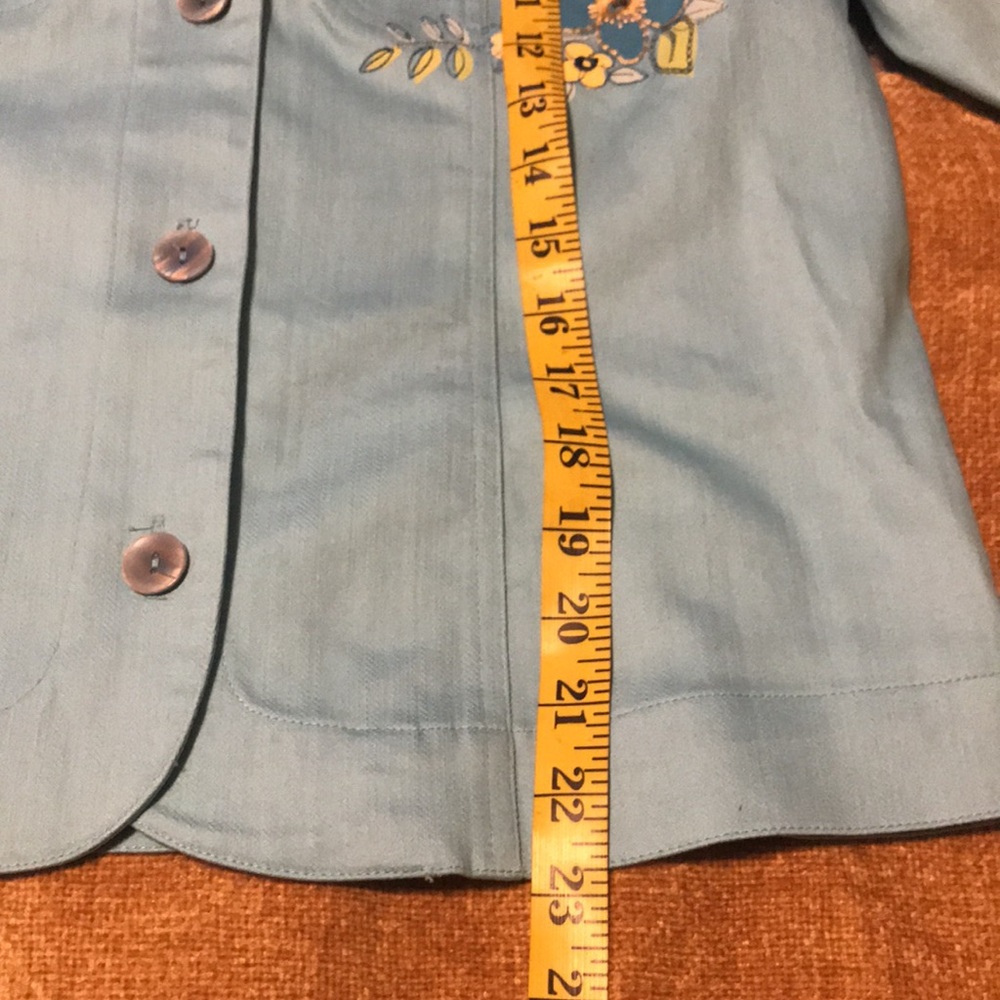 Vintage Napa Valley jacket size S/P light blue - Picture 6 of 7